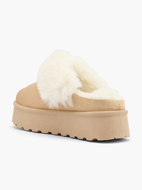 Graceland Geschlossener Hausschuh Beige 44817 3