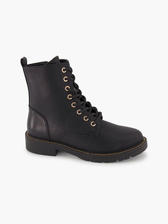 Catwalk Schnür-Stiefelette Schwarz 82928 6