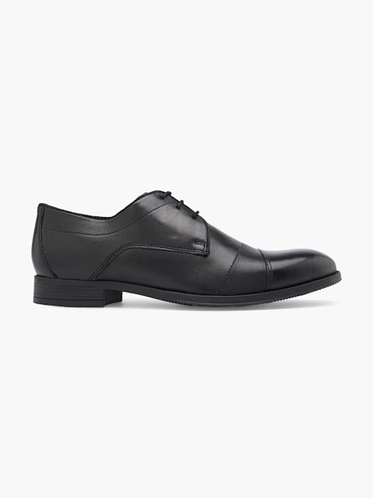AM SHOE Businessschuh Schwarz 56962 1