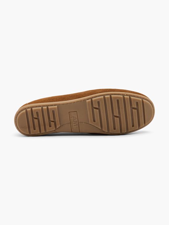 AM SHOE Loafer Cognac 57114 4