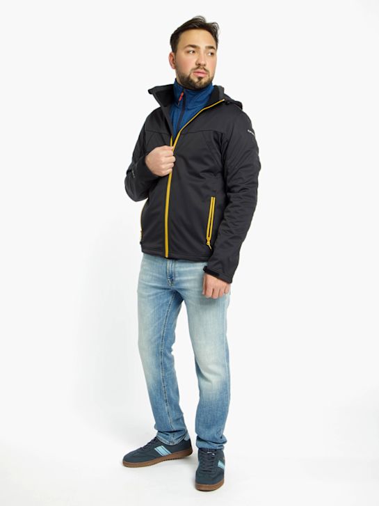 ICEPEAK Giacca in pile Nero 85169 6