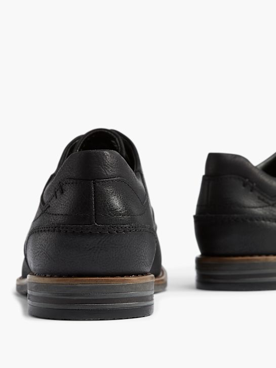 AM SHOE Poslovni čevlji Črna 691 4