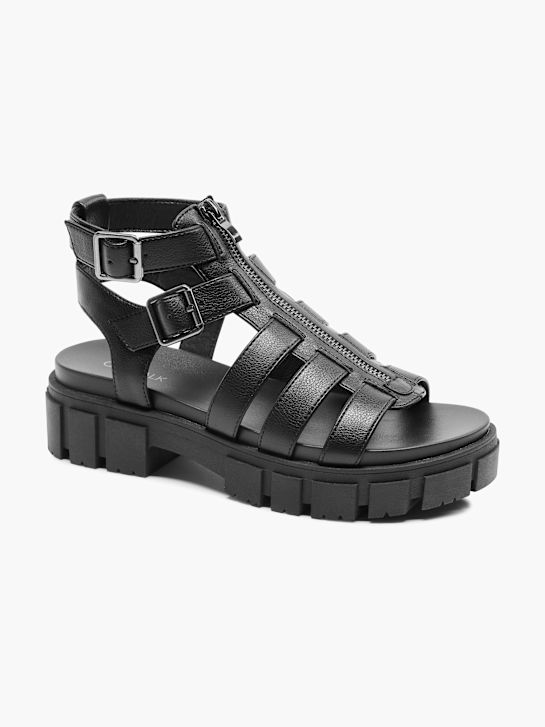 Catwalk Sandalia Negro 4246 6
