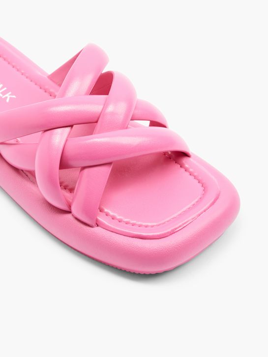 Catwalk Flache Pantolette Pink 6494 2