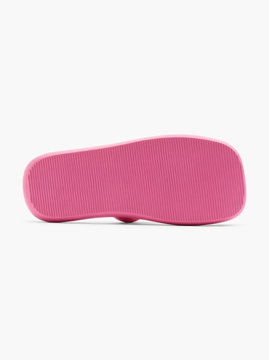 Catwalk Flache Pantolette Pink 6494 4