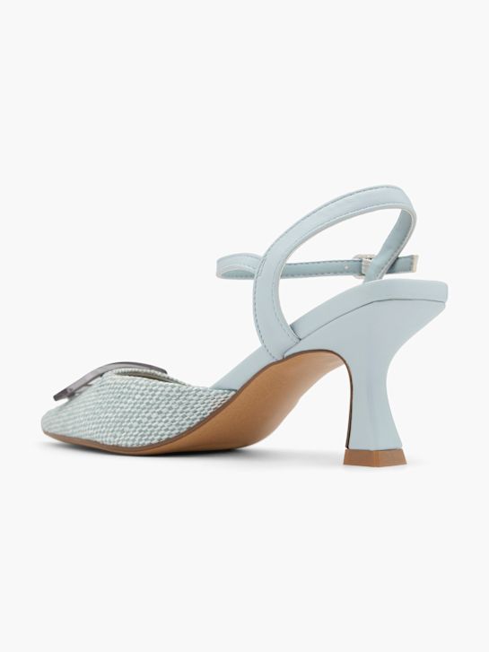 Catwalk Czółenka z paseczkiem Srebrny 62877 3