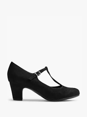 Graceland Spangenpumps Schwarz