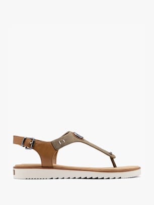 Bench Sandalen-Zehentrenner Taupe