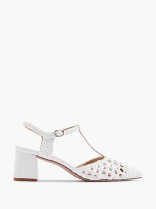 Catwalk Sapato de salto com fivela Branco