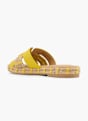 Graceland Flache Pantolette Gelb 62147 3