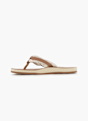 Tamaris Flache Pantolette Creme 82423 2