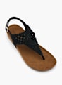 Graceland Sandalias de dedo Negro 62482 2