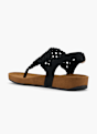 Graceland Sandalias de dedo Negro 62482 3